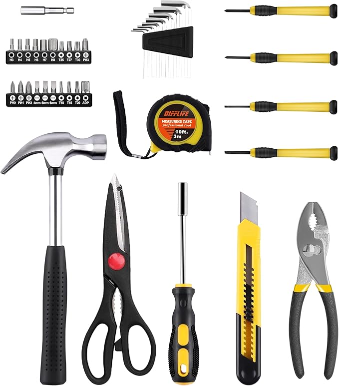 TriCraft™ 40-Piece Home Repair Toolkit